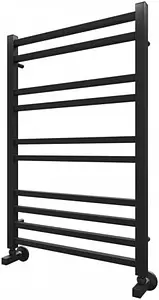 Полотенцесушитель водяной лесенка Lemark Bellario П10 500x800 черный матовый LM68810BL Полотенцесушитель водяной лесенка Lemark Bellario П10 500x800 черный матовый LM68810BL, 1