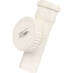 Ревизия внутренняя бесшумная D=50мм Rehau Raupiano Plus 11210391001 Ревизия внутренняя бесшумная D=50мм Rehau Raupiano Plus 11210391001, 1