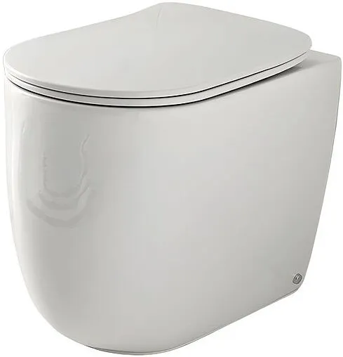 Унитаз приставной безободковый Kerasan Nolita белый 531801