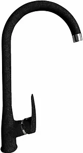 Смеситель для кухни GranFest Quarz чёрный матовый GF-Z3424 чёрный матовый Смеситель для кухни GranFest Quarz чёрный матовый GF-Z3424 чёрный матовый, 1