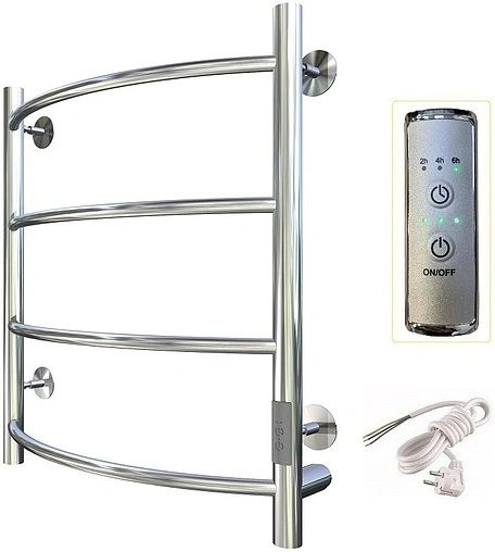 Полотенцесушитель электрический лесенка Тругор Пэк сп 5 60х4032 мм полированная сталь