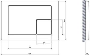 Комплект 6 в 1 Cersanit Nature Oval CO DPL EO/Vector/Corner 64576 с кнопкой Corner хром глянцевый Комплект 6 в 1 Cersanit Nature Oval CO DPL EO/Vector/Corner 64576 с кнопкой Corner хром глянцевый, 4