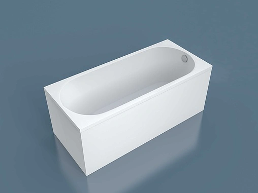 Ванна из искусственного камня Esse Borneo 180x80 белый EBOR1802