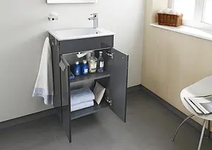 Тумба-умывальник Roca Debba 50 венге ZRU9302709+32799J00Y Тумба-умывальник Roca Debba 50 венге ZRU9302709+32799J00Y, 4