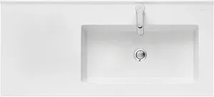 Раковина Aquaton Квадро Про 100 R с полотенцедержателем белый 1A733231QA01R, 3