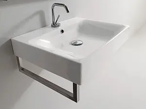 Раковина Kerasan Cento 50 белый 353001*1 Раковина Kerasan Cento 50 белый 353001*1, 3