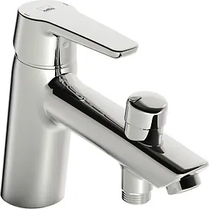 Смеситель на борт ванны на 1 отверстие Oras Saga хром 3946F, 1