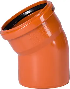 Отвод наружный D=110мм Угол 30° Ostendorf KGB 220210 Отвод наружный D=110мм Угол 30° Ostendorf KGB 220210, 1