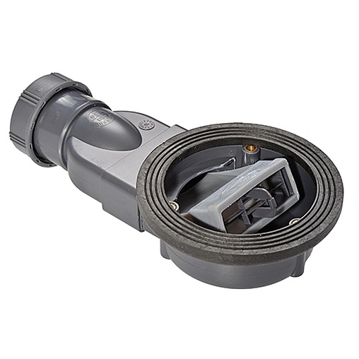 Сифон для душевого поддона Wirquin Slim хром 30718662