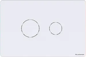 Клавиша смыва для унитаза ArtCeram File 703.000.05 белый глянцевый, 1