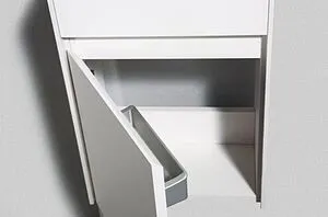 Тумба-умывальник подвесная BelBagno PIETRA MINI 46 R Bianco Lucido PIETRA MINI-460-1A-SO-BL-R+BB-460-PM-LVB Тумба-умывальник подвесная BelBagno PIETRA MINI 46 R Bianco Lucido PIETRA MINI-460-1A-SO-BL-R+BB-460-PM-LVB, 4