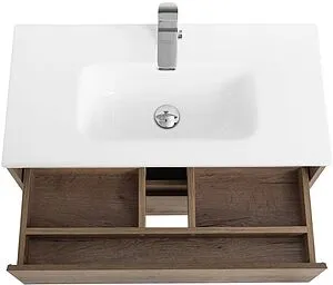 Тумба-умывальник подвесная BelBagno KRAFT 39 80 Rovere Tabacco KRAFT 39-800/390-2C-SO-RT+BB800/390ETL Тумба-умывальник подвесная BelBagno KRAFT 39 80 Rovere Tabacco KRAFT 39-800/390-2C-SO-RT+BB800/390ETL, 4