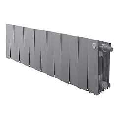 Радиатор биметаллический 14 секций нижнее правое подключение Royal Thermo PianoForte 200 VR80 Silver Satin RTPSVR803020014 Радиатор биметаллический 14 секций нижнее правое подключение Royal Thermo PianoForte 200 VR80 Silver Satin RTPSVR803020014
