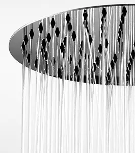 Лейка верхнего душа с настенным креплением Bossini Twiggy хром H19581H.030, 3