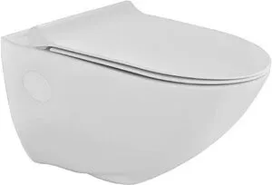 Унитаз подвесной безободковый Jaquar Continental белый CNS-WHT-963UFSM, 1