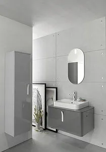 Шкаф-пенал подвесной Isvea Supra 35 тёмно-серый 27SP3208441I Шкаф-пенал подвесной Isvea Supra 35 тёмно-серый 27SP3208441I, 3