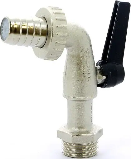 Кран шаровый со штуцером 1"н Bugatti Alaska 06890088