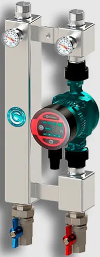 Насосный модуль с прямым контуром 1&quot;в х 1&quot;н Север P Smart 25/4(Aisi) 1915098 с насосом Север-SMART 25-4