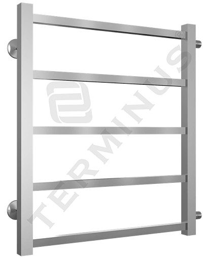 Полотенцесушитель водяной лесенка Terminus Вега П5 500х606 б/п 500 полированная сталь 4620768886638