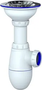 Сифон бутылочный для мойки Unicorn В412P Сифон бутылочный для мойки Unicorn В412P, 1