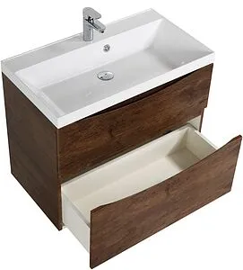 Тумба под умывальник подвесная BelBagno MARINO 65 Rovere Moro MARINO-650-2C-SO-RW-P, 3