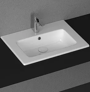 Раковина ISVEA SistemaT 61 белый 10SL50061SV Раковина ISVEA SistemaT 61 белый 10SL50061SV, 1