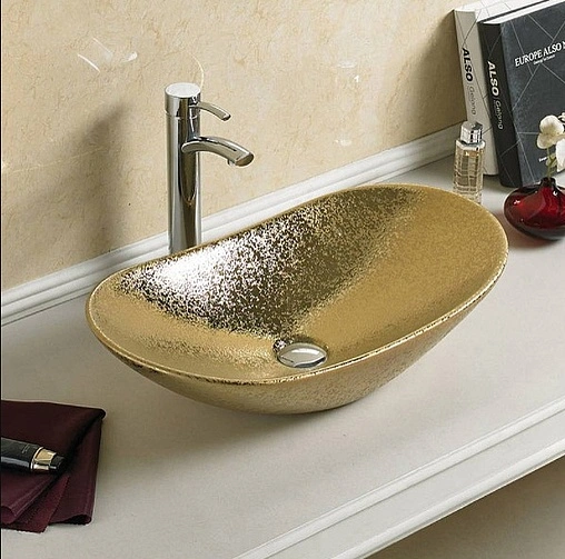 Раковина Comforty 62 золото 7811ASJ