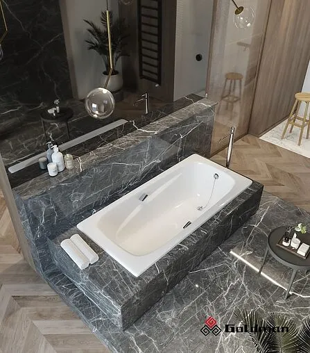 Ванна чугунная Goldman Art 170x80 AT17080