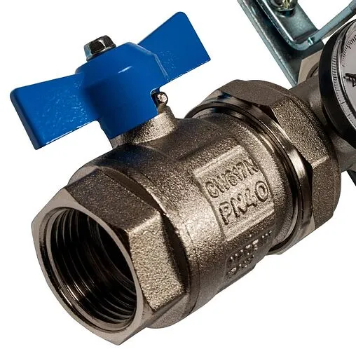 Группа коллекторная без расходомеров 12 отводов 1&quot;в/в x ¾&quot;ек Stout SMS 0912 000012