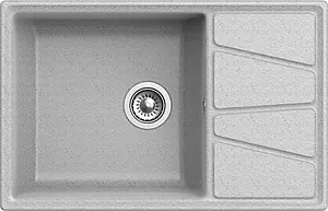 Мойка кухонная GranFest Vertex V-780L серый Мойка кухонная GranFest Vertex V-780L серый, 3