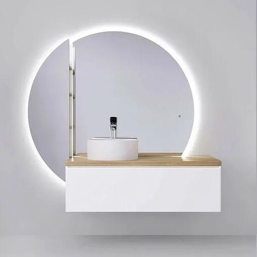 Зеркало с подсветкой Jorno Solis new 106 SolN.02.106/W/JR