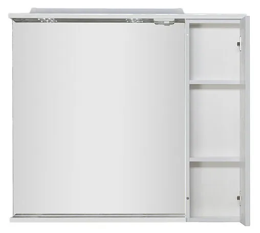 Шкаф-зеркало Aquanet Гретта 100 R белый 00179208