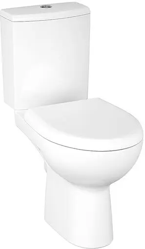 Унитаз-компакт безободковый Cersanit Nature New Clean On белый S-KO-NTR011-3/5-COn-DL-w Унитаз-компакт безободковый Cersanit Nature New Clean On белый S-KO-NTR011-3/5-COn-DL-w