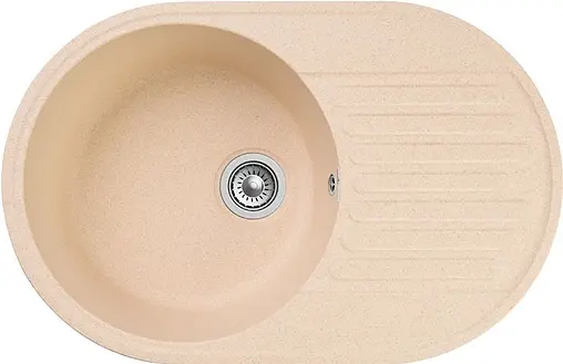 Мойка кухонная GranFest Quarz GF-Z18 белый