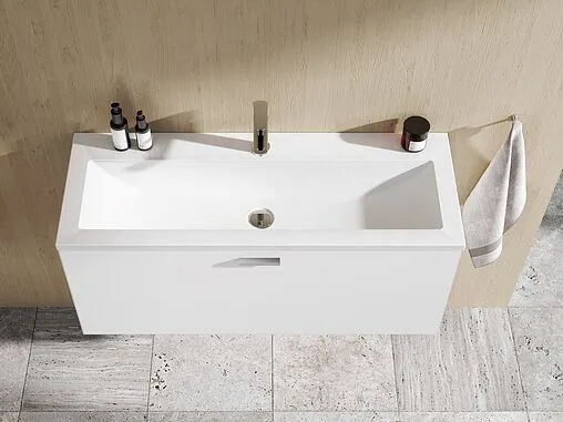 Тумба-умывальник подвесная Ravak SD Clear II 100 белый X000001643+XJJ01110000