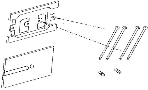 Клавиша смыва для унитаза Jacob Delafon E4325-CP хром глянцевый