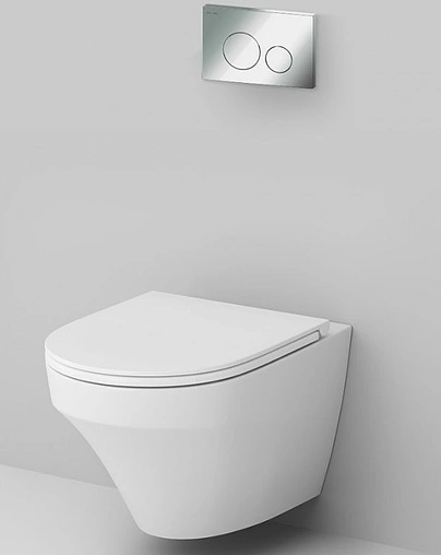 Комплект 6 в 1 Am.Pm Inspire FlashClean IS49051.501700 с кнопкой хром глянцевый