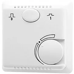 Проводной комнатный терморегулятор НО/НЗ 230В WATTS Belux EFH-AP белый 10013371