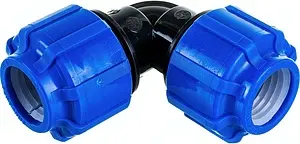 Уголок компрессионный соединительный 20мм x 20мм ТПК-Аква 50040020 Уголок компрессионный соединительный 20мм x 20мм ТПК-Аква 50040020, 1