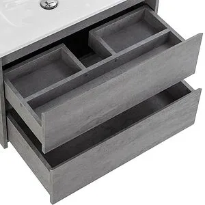 Тумба-умывальник подвесная BelBagno KRAFT 70 Cemento Grigio KRAFT-700-2C-SO-CG+BB700ETL Тумба-умывальник подвесная BelBagno KRAFT 70 Cemento Grigio KRAFT-700-2C-SO-CG+BB700ETL, 5