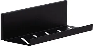 Полка Aquanet Магнум 30 чёрный матовый 00302224, 1