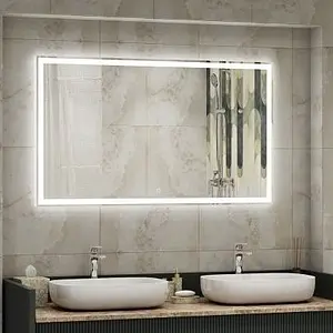 Зеркало с подсветкой Continent Mercury Led 120 с подогревом ЗЛП465 Зеркало с подсветкой Continent Mercury Led 120 с подогревом ЗЛП465, 2