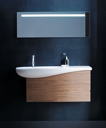 Раковина Laufen Alessi 90 L c покрытием LCC белый 8.1497.5.400.104.1