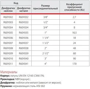 Клапан обратный пружинный 1&quot;в x 1&quot;в Giacomini R60Y035, 3