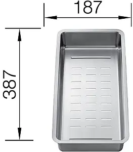 Коландер Blanco нержавеющая сталь 231396 Коландер Blanco нержавеющая сталь 231396, 2