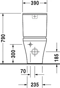 Унитаз-компакт Duravit DuraStyle белый 2155090000+0935100005 Унитаз-компакт Duravit DuraStyle белый 2155090000+0935100005, 2