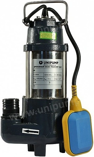 Насос дренажный Q=9м³/ч H=7.5м Unipump FEKAPUMP V250F 92986