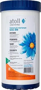 Угольный картридж Big Blue 10" Atoll GAC-BB ATECRT337 Угольный картридж Big Blue 10" Atoll GAC-BB ATECRT337, 1