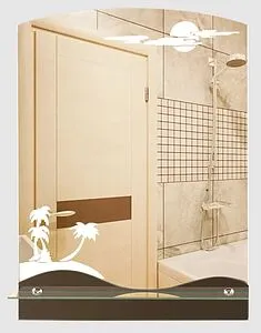 Зеркало Continent Мечта 49x67 В110, 3