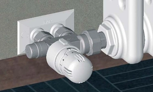 Узел нижнего подключения терморегулирующий одноточечный M24x19 x ¾&quot;н / зонд d=12мм / L=450мм Far FV 1420 C34